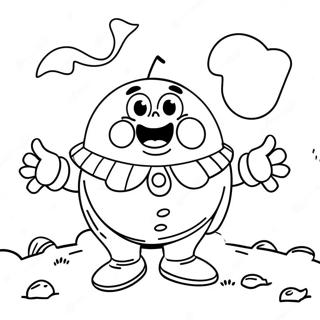 Pagina Para Colorear De Humpty Dumpty Colorido 34113-18156