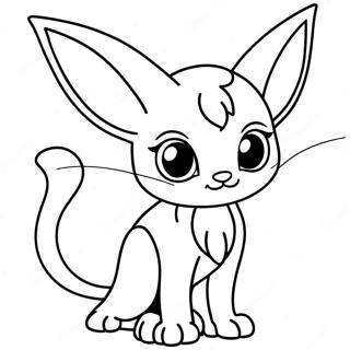 Pagina Para Colorear Espeon 34192-18214