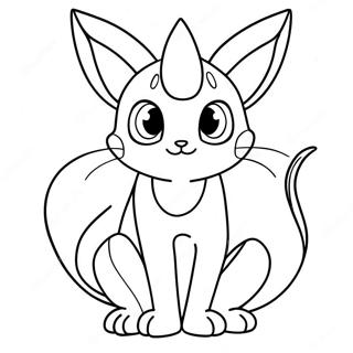 Pagina Para Colorear Espeon 34192-18216