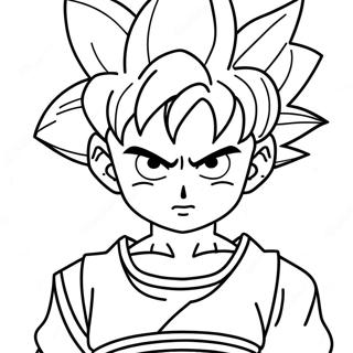 Pagina Para Colorear De Goten 34282-28487