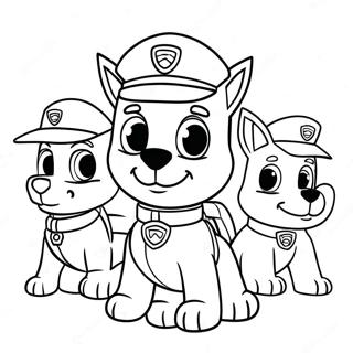 Pagina Para Colorear De Paw Patrol De Halloween 3429-2787