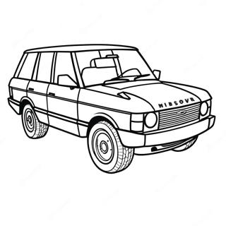 Pagina Para Colorear De Un Range Rover 34412-28666