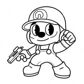 Pagina Para Colorear De La Aventura Del Personaje Smg4 34443-28696