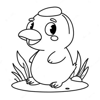 Psyduck Páginas Para Colorear