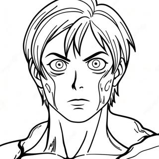 Pagina Para Colorear Eren Yeager En Forma De Titan 34513-28749