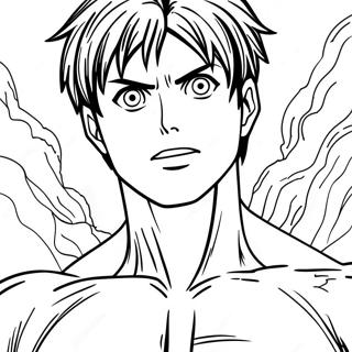 Pagina Para Colorear Eren Yeager En Forma De Titan 34513-28750