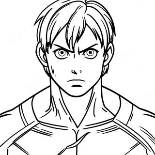 Pagina Para Colorear Eren Yeager En Forma De Titan 34513-28752