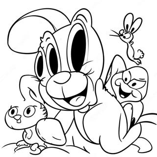 Pagina Para Colorear De Personajes De Looney Tunes 34603-28822