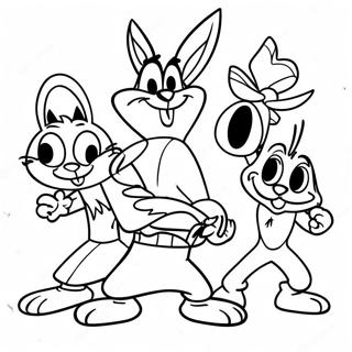 Pagina Para Colorear De Personajes De Looney Tunes 34603-28823