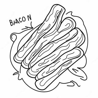 Bacon Páginas Para Colorear