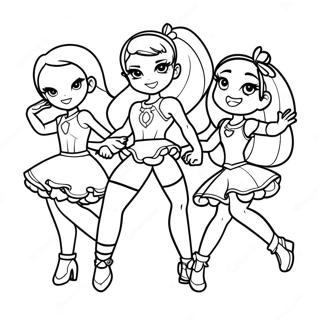 Pagina Para Colorear De Personajes De Lolirock Bailando 34713-28909