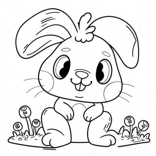 Bunzo Bunny Páginas Para Colorear