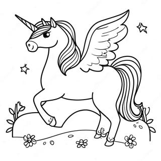 Unicornio Para Adultos Páginas Para Colorear