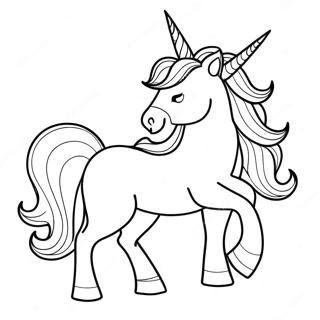 Pagina Para Colorear Fantasia De Unicornio 34843-29004