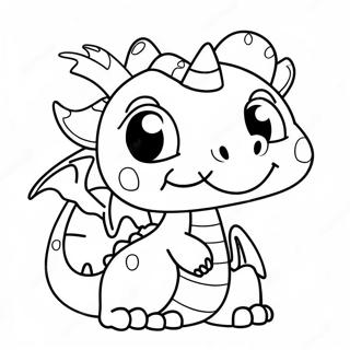 Pagina Para Colorear Dragon Kawaii 34853-29010