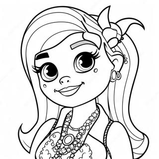 Pagina Para Colorear De Frankie Monster High 34893-29042