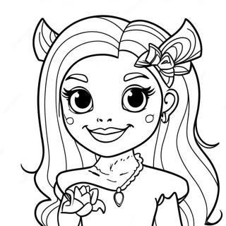 Pagina Para Colorear De Frankie Monster High 34893-29043