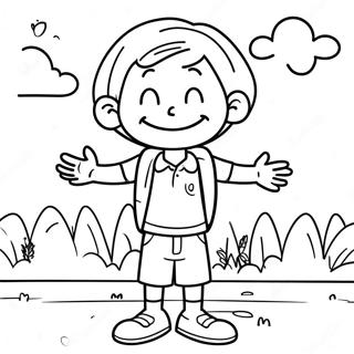 Pagina Para Colorear De Las Aventuras De Greg Heffley 3490-2837