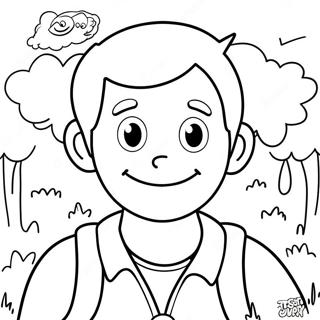 Pagina Para Colorear De Las Aventuras De Greg Heffley 3490-2839