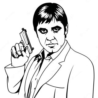 Pagina Para Colorear De Scarface 34953-29090