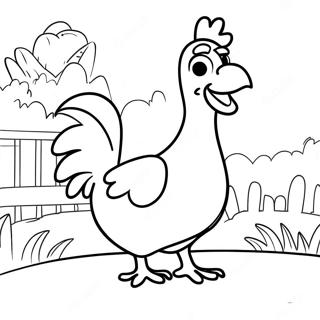 Pagina Para Colorear De Chicken Run 35173-29271