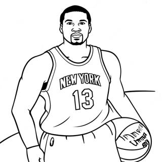 New York Knicks Páginas Para Colorear