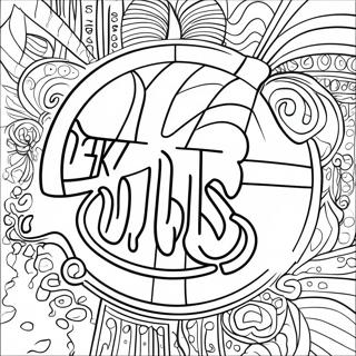 Pagina Para Colorear Del Logo De Los New York Knicks 35364-29427