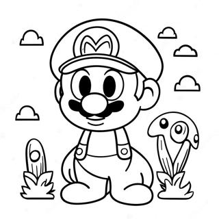 Pagina Para Colorear De Super Mario Odyssey 3539-2875