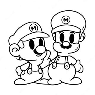 Pagina Para Colorear De La Aventura De Cappy Y Mario 3540-2878