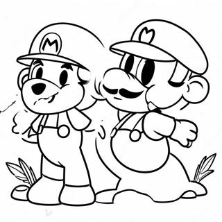 Pagina Para Colorear De La Aventura De Cappy Y Mario 3540-2880