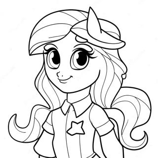 Pagina Para Colorear De Sunset Shimmer Chica De Equestria Aventurera 35464-29508