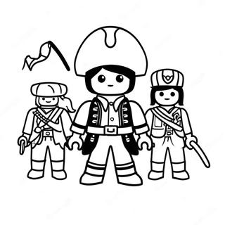 Pagina Para Colorear De La Aventura Pirata De Playmobil 35644-29649