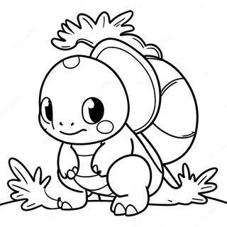 Turtwig Páginas Para Colorear