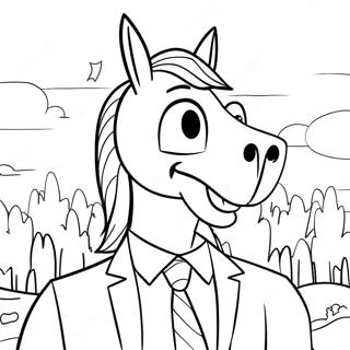 Pagina Para Colorear De Bojack Horseman 35843-29807