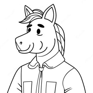 Pagina Para Colorear De Bojack Horseman 35843-29808