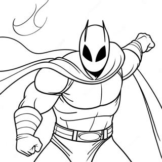 Pagina Para Colorear De Moon Knight 35883-29937