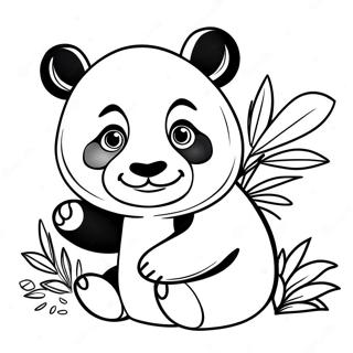 Pagina Para Colorear De Un Panda Jugueton 35894-29851