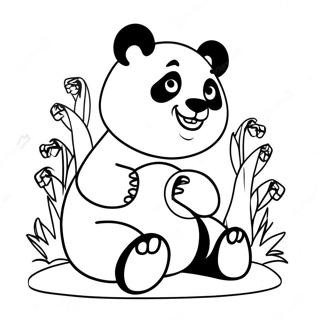 Pagina Para Colorear De Un Panda Jugueton 35894-29947