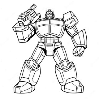 Ironhide Páginas Para Colorear