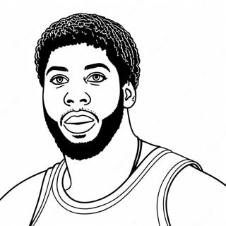 Pagina Para Colorear De Anthony Davis 35983-30018