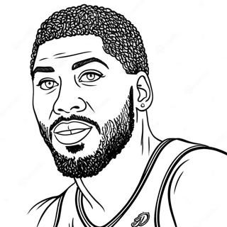 Pagina Para Colorear De Anthony Davis 35983-30020