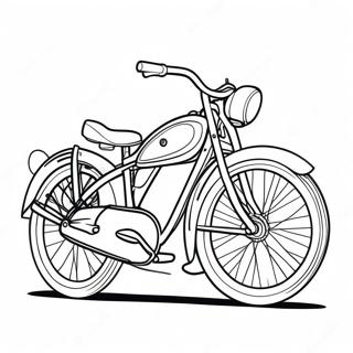 Pagina Para Colorear De Bicicleta 3599-2924