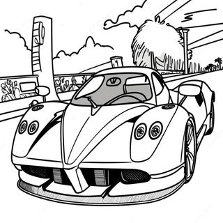 Pagina Para Colorear De Pagani 36013-30043