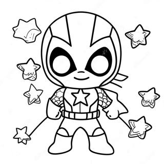 Chibi Marvel Páginas Para Colorear