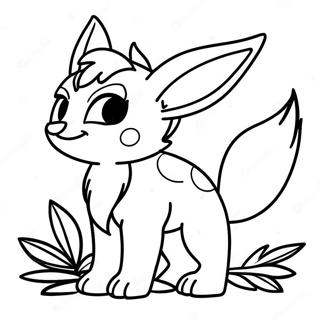 Pagina Para Colorear De Leafeon 36093-30105