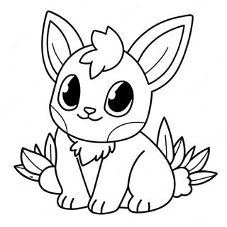 Pagina Para Colorear De Leafeon 36093-30106