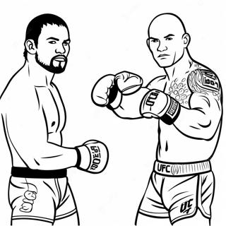 Pagina Para Colorear De Ufc 36103-30111