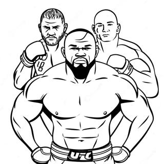 Pagina Para Colorear De Ufc 36103-30112