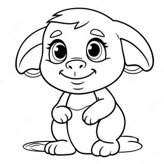 Pagina Para Colorear Del Personaje Abu Adorable 36254-30240