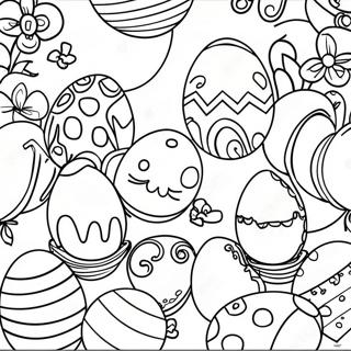 Pagina Para Colorear De Huevos De Pascua 36343-30307